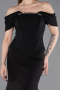 Robe De Soirée Longue Noir ABU6002