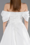 Robe de Soirée Longue Blanc ABU6191