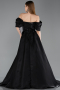 Robe de Soirée Longue Noir ABU6191