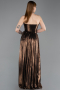 Robe de Soirée Longue Brun ABU6196