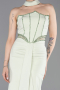Robe De Soirée Longue Menthe ABU5476