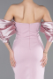 Robe de Soirée Longue Poudre ABU6204