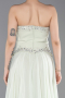 Robe de Soirée Longue Mousseline Menthe ABU6188