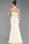 Robe De Soirée Longue Jaune ABU5476