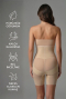 Gaine Short Sculptante Vison EM2929