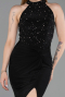 Robe de Soirée Longue Noir ABU6215