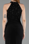 Robe de Soirée Longue Noir ABU6215