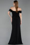 Robe de Soirée Longue Noir ABU6216