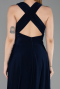 Robe de Cérémonie Midi Bleu Marine ABK2636