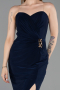 Robe de Cérémonie Midi Bleu Marine ABK2637