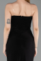 Robe de Cérémonie Midi Noir ABK2637