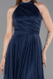 Robe de Cérémonie Midi Bleu Marine ABK2638