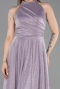 Robe de Cérémonie Midi Lilas ABK2638