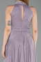 Robe de Cérémonie Midi Lilas ABK2638