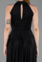Robe de Cérémonie Midi Noir ABK2638