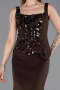 Robe de Soirée Longue Brun ABU6225