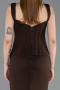 Robe de Soirée Longue Brun ABU6225