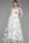 Robe de Soirée Longue Kaki ABU6228