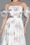 Robe de Soirée Longue Brun ABU6228