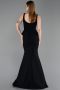 Robe de Soirée Longue Noir ABU6231