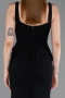 Robe de Soirée Longue Noir ABU6231