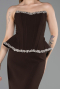 Robe de Soirée Longue Brun ABU6239