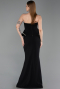 Robe de Soirée Longue Noir ABU6239