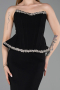 Robe de Soirée Longue Noir ABU6239