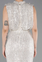 Robe De Soirée Squameuse Longue Vison ABU2752