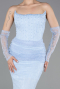 Robe Queue de Poisson Dantelle Longue ABU5933