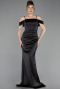 Robe de Soirée Satin Longue ABU6158