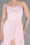 Robe de Soirée Longue Mousseline Poudre ABU6223