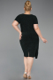 Robe De Invitation Grande Taille Midi Émeraude ABK2641