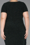 Robe De Invitation Grande Taille Midi Émeraude ABK2641