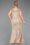 Robe Grande Taille Perlé Longue ABU5936