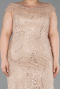Robe Grande Taille Perlé Longue ABU5936