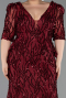 Robe de Soirée Grande Taille Squameuse Longue ABU6149
