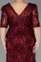 Robe de Soirée Grande Taille Squameuse Longue ABU6149