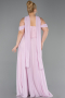 Robe Grande Taille Longue Mousseline Poudre ABU6247