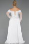 Robe De Soirée Grande Taille Perlé Longue ABU6093