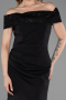 Robe de Soirée Longue Noir ABU6217