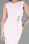 Robe de Soirée Midi Poudre ABK2653
