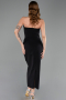 Tenue de Soirée Midi Noir ABK2655