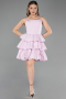 Robe de Cérémonie Courte Poudre ABK2656