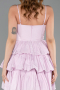 Robe de Cérémonie Courte Poudre ABK2656