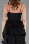 Robe de Cérémonie Courte Noir ABK2656