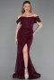 Robe de Soirée Dantelle Longue ABU5973
