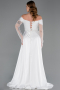 Robe de Soirée Perlé Longue ABU5934