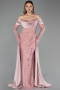 Robe de Soirée Perlé Longue ABU5934