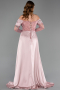 Robe de Soirée Perlé Longue ABU5934